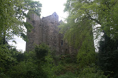 Elcho Castle near to the village of Rhynd near to Perth, Perthshire, Scotland