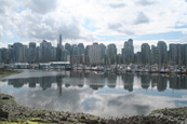 Vancouver from Stanley Park, Vancouver, British Columbia, Canada