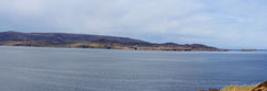The entrance to Loch Ewe from Mellon Charles, Wester Ross, Scotland