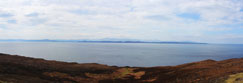 Rona and Skye from the Applecross Peninsula Wester Ross, Scotland