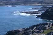 Ardnamurchan Point on the Ardnamurchan Peninsula, the most westerly point on the Scottish Mainland, Highland, Scotland