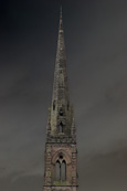 St Matthews Church Spire in Tay Street, Perth, Peerthshire, Scotland